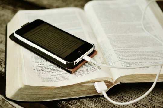 bibel og mobiltelefon